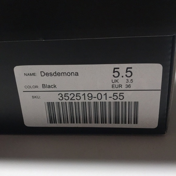 Black rhinestone stiletto booties - Picture 5 of 5